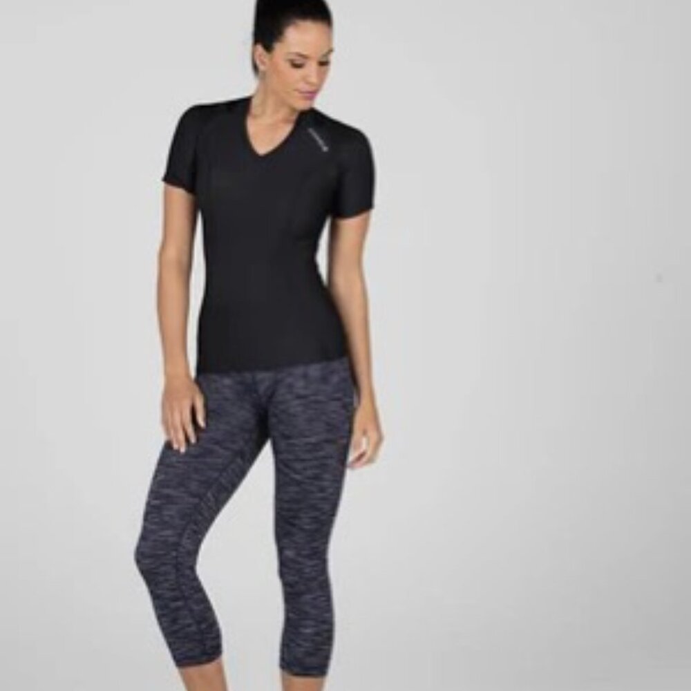 Align MD Posture Shirt 2.0  Women's Black Short Sleeve Tee - Picture 3 of 9